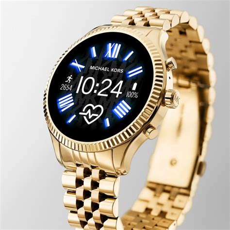 lexington 2 michael kors smartwatch|michael kors chronograph gold.